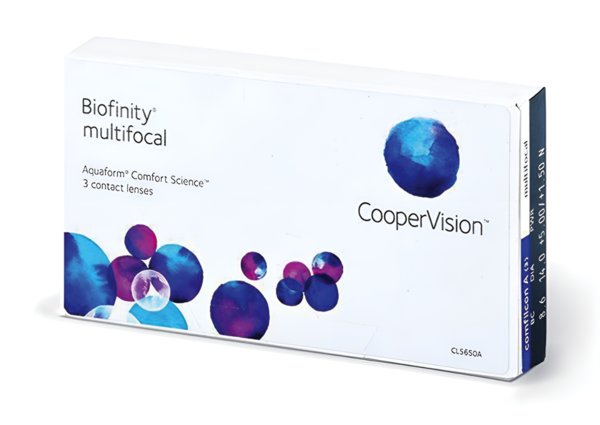 Biofinity Multifocal (3 čočky) - Výprodej parametrů