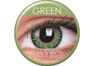 ColourVue 3 Tones - Green (2 čočky tříměsíční) - dioptrické