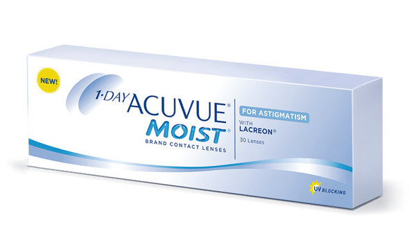 1 Day Acuvue Moist for Astigmatism (30 čoček)