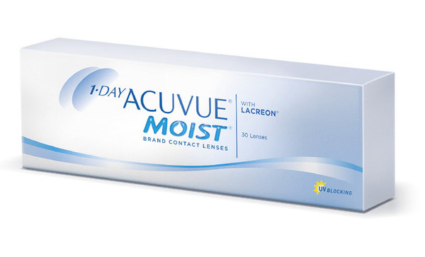 1-Day Acuvue Moist (30 čoček) - poškozený obal