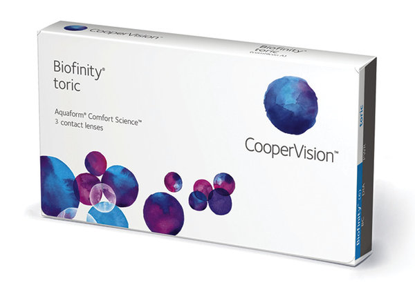 Biofinity Toric (3 čoček) - Výprodej parametrů