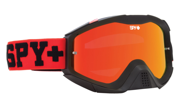 SPY motokrosové brýle KLUTCH Red + Clear