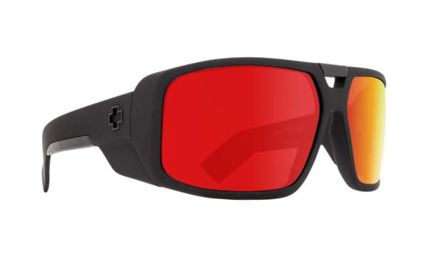 SPY Sluneční brýle Touring Matte Black Red