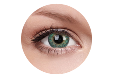ColourVue Trublends One-Day - Emerald  dioptrické (10 čoček) - exp. 11/2025