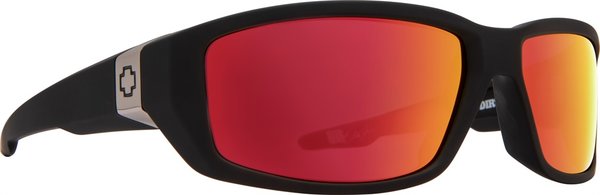 SPY sluneční brýle DIRTY MO Soft Matte Black - Red