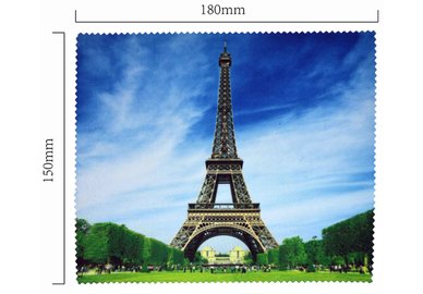 Hadřík na brýle z mikrovlákna- motiv Eiffelovka