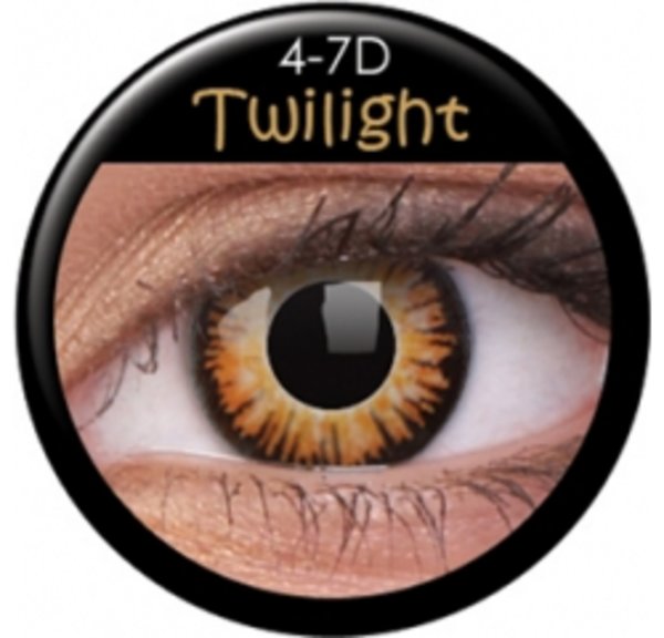 ColourVue Crazy čočky - Twilight (2 ks roční) - nedioptrické - exp.4/2020