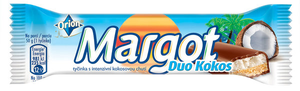 Tyčinka Margot Duo Kokos