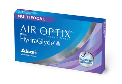 Air Optix plus HydraGlyde Multifocal (6 čoček)