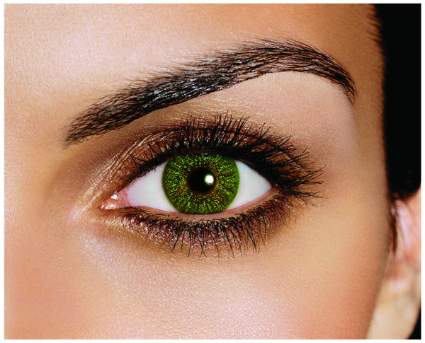 FreshLook Colors - Green (2 čočky měsíční) - dioptrické - doprodej