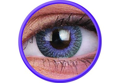 ColourVue Fusion - Grey Violet (2 čočky tříměsíční) - dioptrické - exp. 07/2024