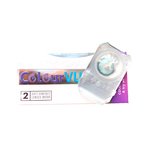 ColourVue Fizzy - Frozen Blue (2 čočky měsíční) - dioptrické