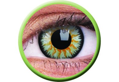 ColourVue Glamour - Green (2 čočky tříměsíční) - dioptrické - exp.06/2025