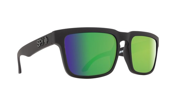 SPY sluneční brýle HELM Matte Black Green spectra - Happy Polarizační