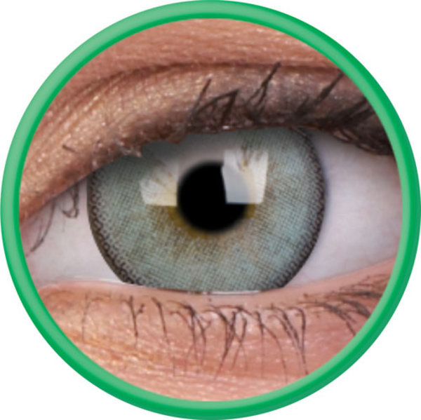 ColourVue Lumina - Gleaming Green (2 čočky tříměsíční s pouzdrem) - dioptrické exp. 03/2023