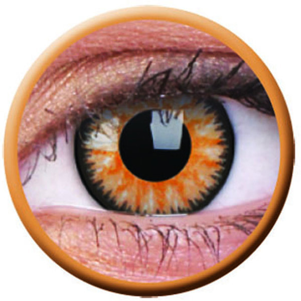 ColourVue Glamour - Honey (2 čočky tříměsíční) - nedioptrické - exp. 01/2024
