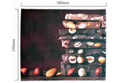 Hadřík na brýle z mikrovlákna - motiv čokoláda