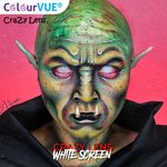 ColourVue Crazy čočky - White Screen (2 ks roční) - nedioptrické