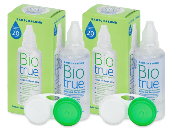 Biotrue 2x60ml + 2x pouzdro