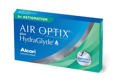 Air Optix plus HydraGlyde for Astigmatism (3 čočky) - Výprodej parametrů