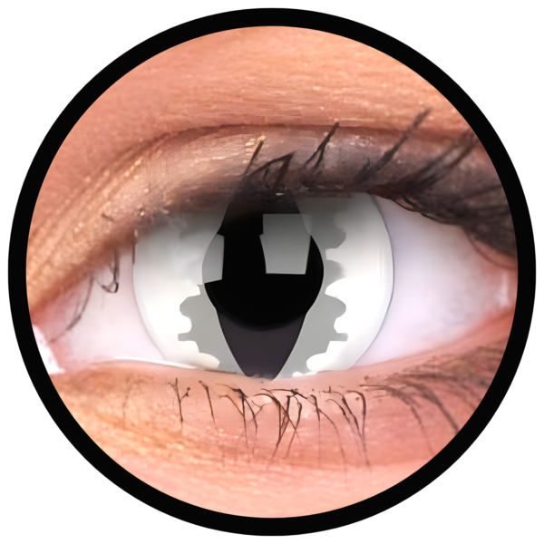 ColourVue Crazy čočky - Grey Dragon (2 ks roční) - nedioptrické, doprodej