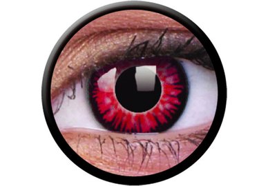 ColourVue Crazy čočky - Vampire (2 ks roční) - nedioptrické, doprodej