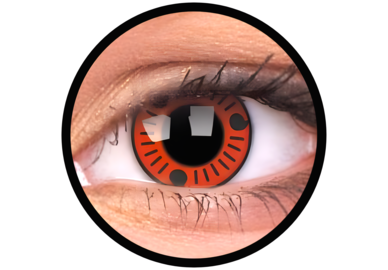 ColourVue Crazy čočky - Sasuke (2 ks roční) - nedioptrické, exp. 11/2026