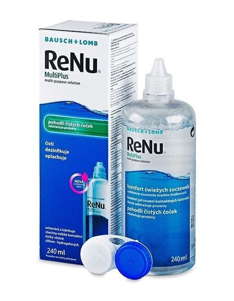 ReNu MultiPlus 240 ml s pouzdrem - kosmeticky poškozený obal
