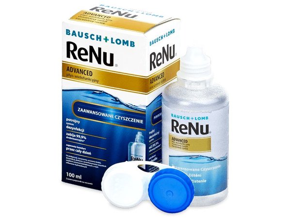 ReNu Advanced 100 ml s pouzdrem - akční balení