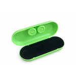 Duopouzdro na brýle a čočky - zelené