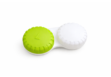 Klasické pouzdro dvoubarevné - bílo-zelené