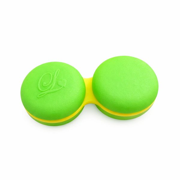 Klasické pouzdro makronka - zelené