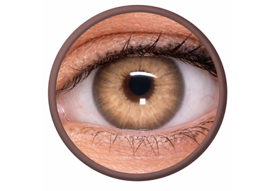 Phantasee Nülook - Golden Olive (2 čočky měsíční) - nedioptrické