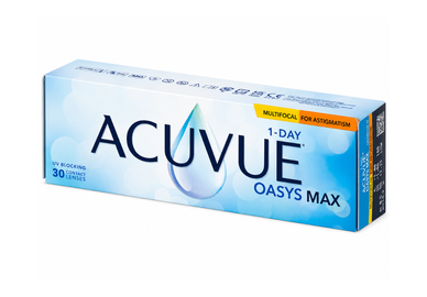 Acuvue Oasys Max 1-Day Multifocal for Astigmatism (30 čoček)