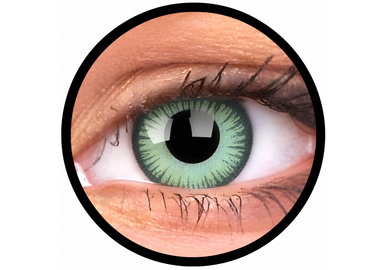 Phantasee Big Eyes - Lustrous Green (2 čočky tříměsíční) - nedioptrické