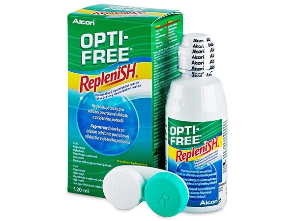 Opti-Free RepleniSH 120 ml s pouzdrem