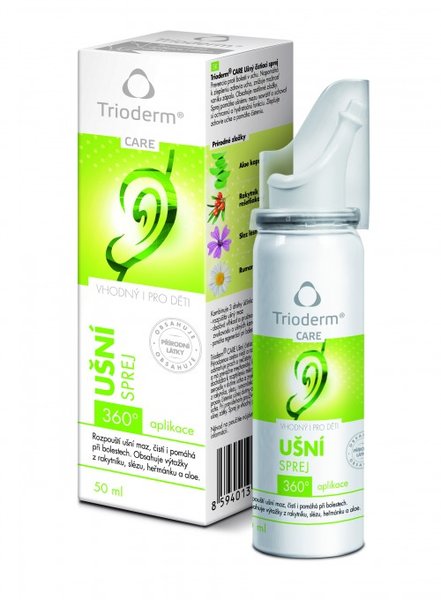 Trioderm Care - ušní čistící sprej 50 ml