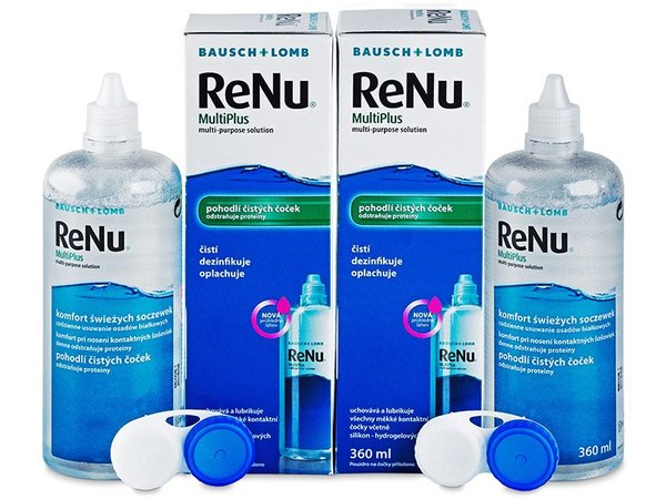 ReNu MultiPlus 2 x 360 ml s pouzdry