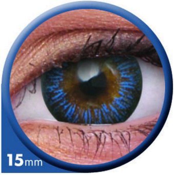 ColourVue Big Eyes - Enchanter Blue (2 čočky tříměsíční) - nedioptrické - výprodej exp.2020