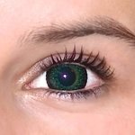 ColourVue Eyelush - Green (2 čočky tříměsíční) - dioptrické - výprodej exp.2020