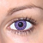 ColourVue Glamour - Violet (2 čočky tříměsíční) - nedioptrické-doprodej; výroba ukončena