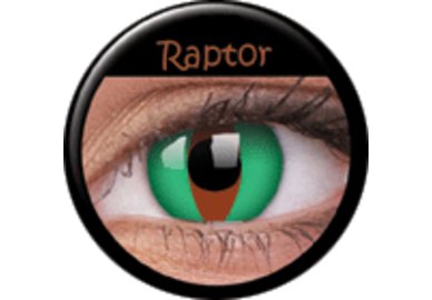 ColourVue Crazy čočky - Raptor (2 ks roční) - nedioptrické, doprodej