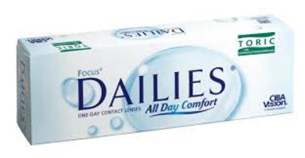 Dailies All Day Comfort Toric (30 čoček) - výprodej skladu