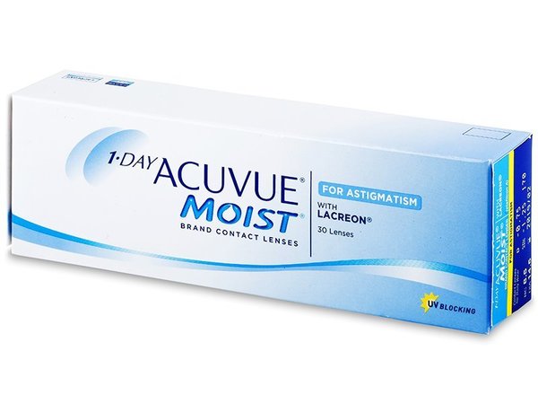 1-Day Acuvue Moist for Astigmatism (30 čoček)