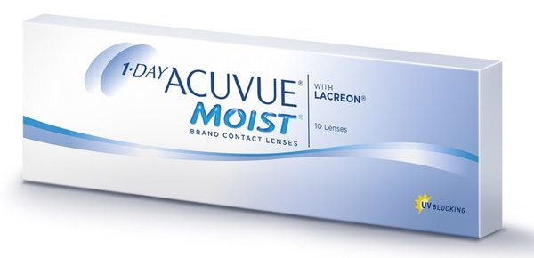 1-Day Acuvue Moist (10 čoček) - DOPRODEJ