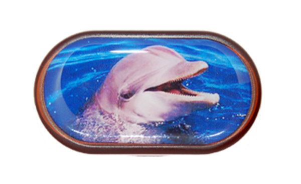 Pouzdro se zrcátkem Divoká zvířata - Delfín