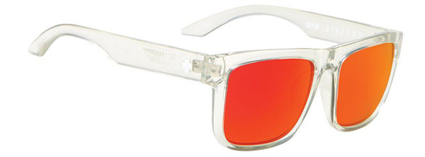 SPY sluneční brýle DISCORD Clear - red