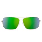 SPY sluneční brýle Leo GP Silver - Happy bronze / green spectra