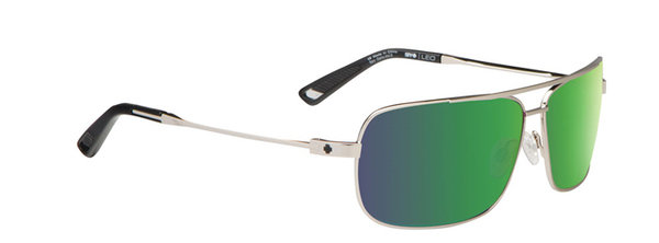 SPY sluneční brýle Leo GP Silver - Happy bronze / green spectra