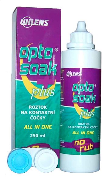 OPTOSOAK plus 250 ml s pouzdrem